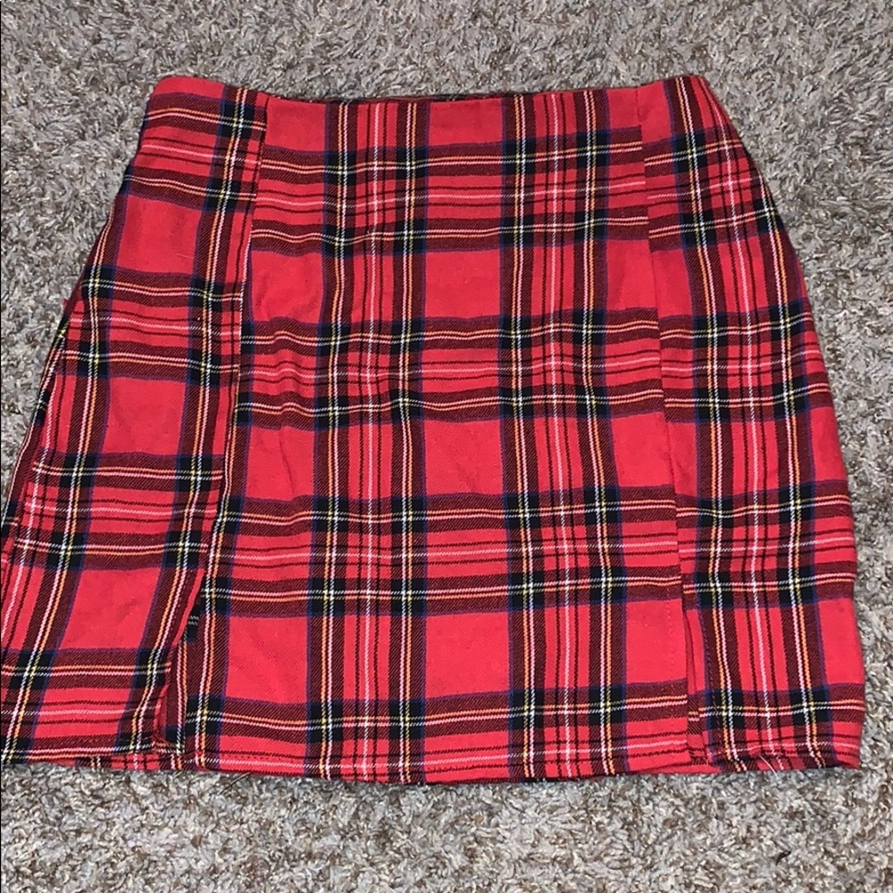 plaid shirt